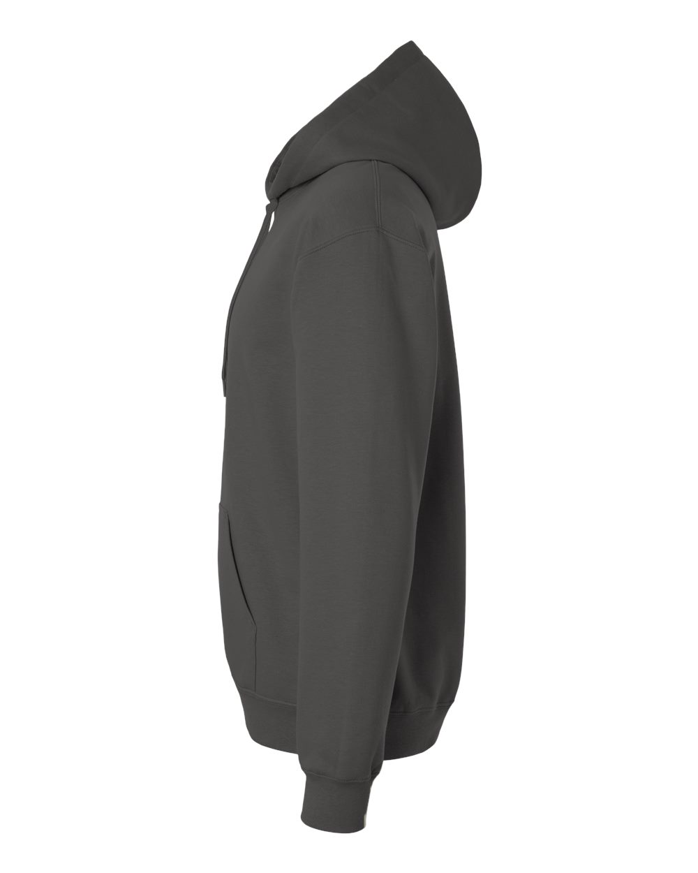 Gildan SF500 Unisex Softstyle® Midweight Hooded Sweatshirt - Smoke - Direct Side
