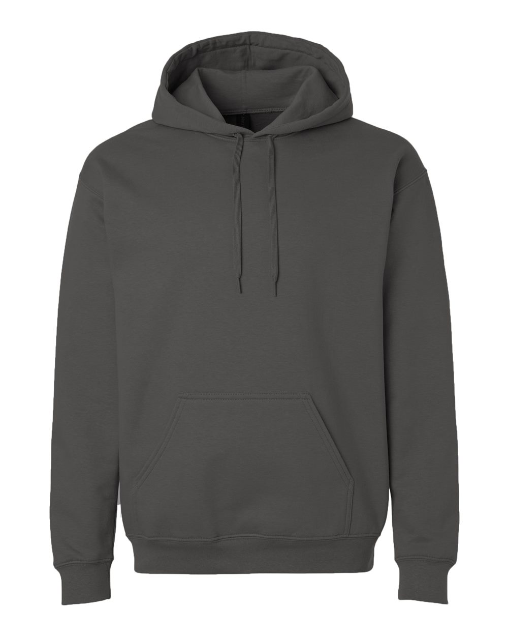Gildan SF500 Unisex Softstyle® Midweight Hooded Sweatshirt - Smoke - Front View