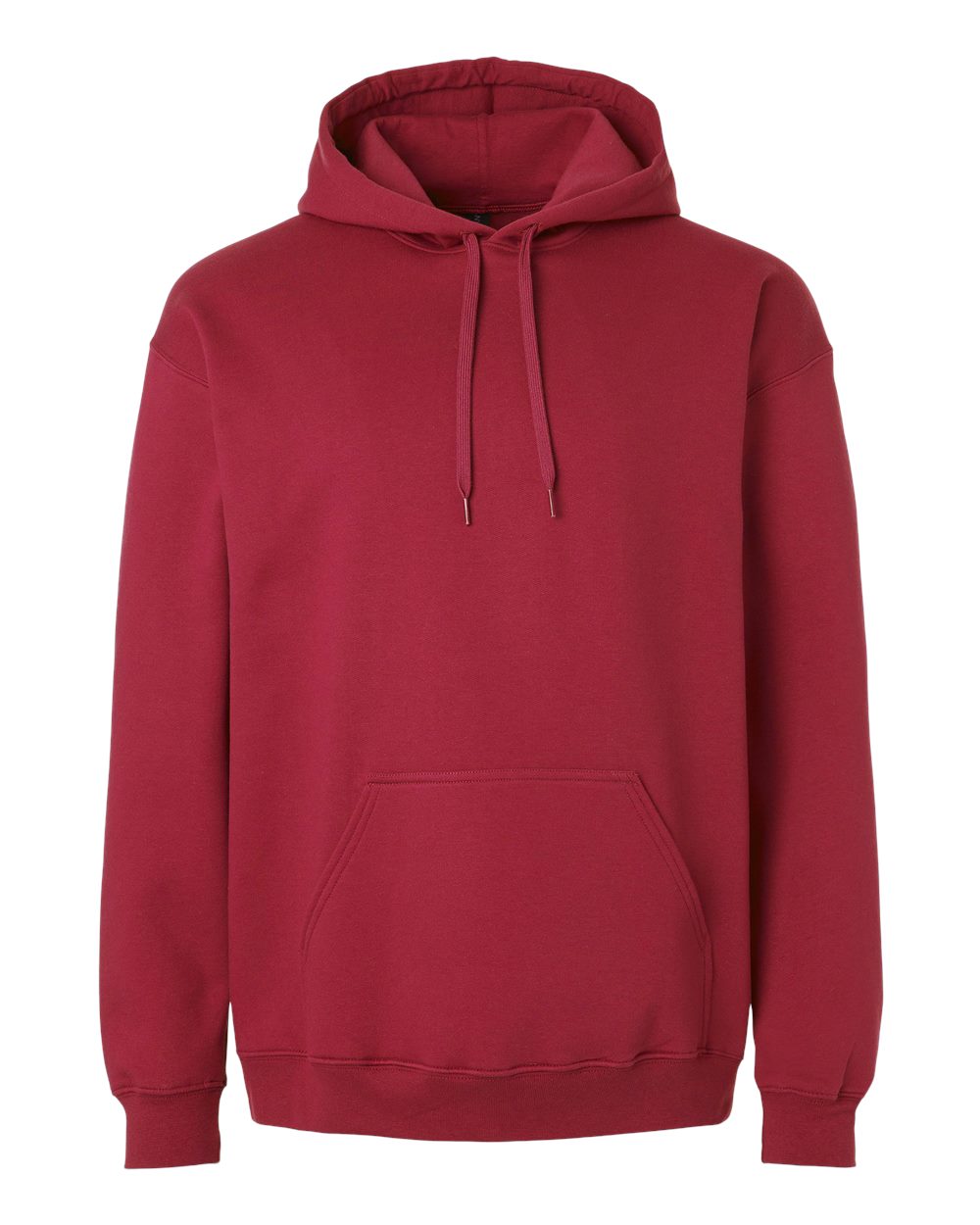 Gildan SF500 Unisex Softstyle® Midweight Hooded Sweatshirt - Cardinal - Front View