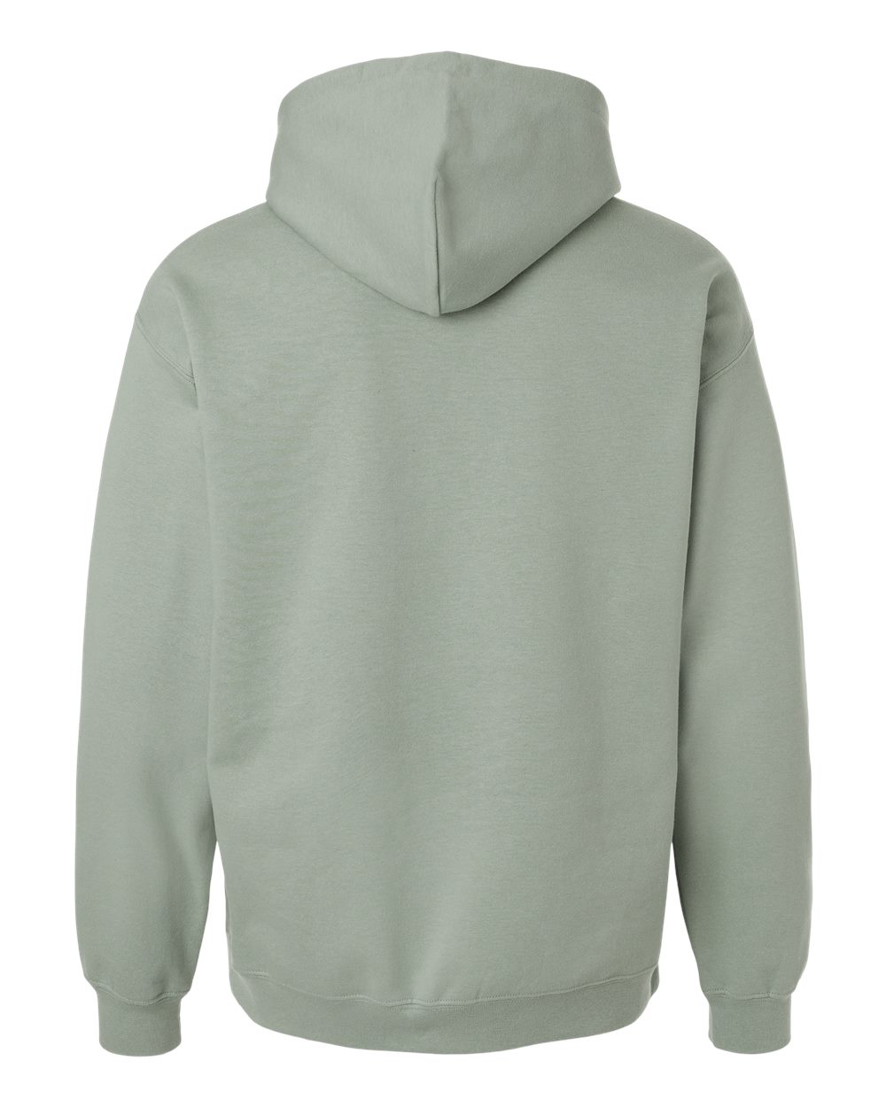 Gildan SF500 Unisex Softstyle® Midweight Hooded Sweatshirt - Sage - Back View