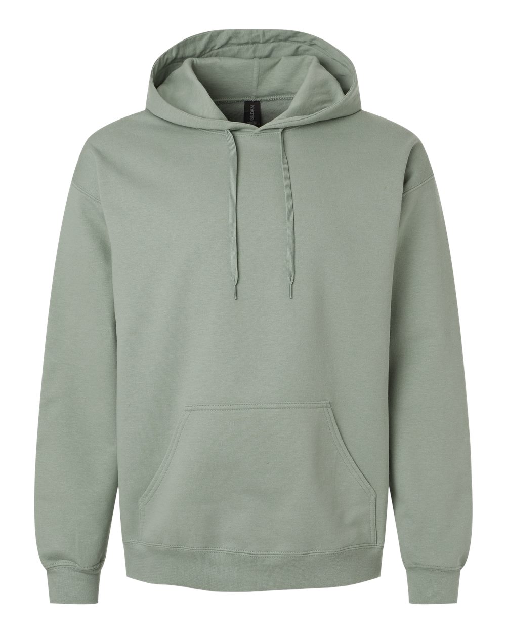 Gildan SF500 Unisex Softstyle® Midweight Hooded Sweatshirt - Sage - Front View