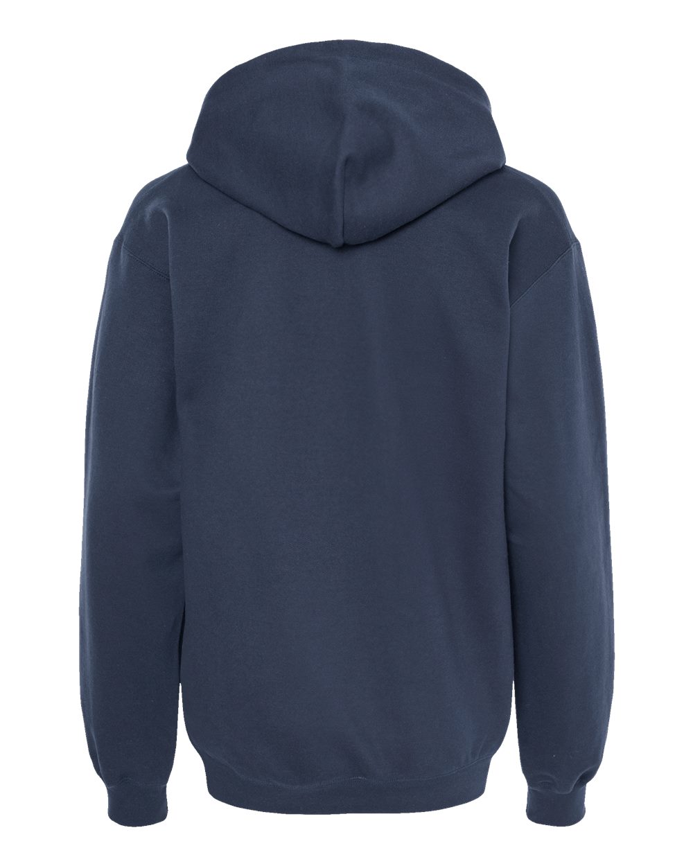 Gildan SF500 Unisex Softstyle® Midweight Hooded Sweatshirt - Blue Dusk - Back View