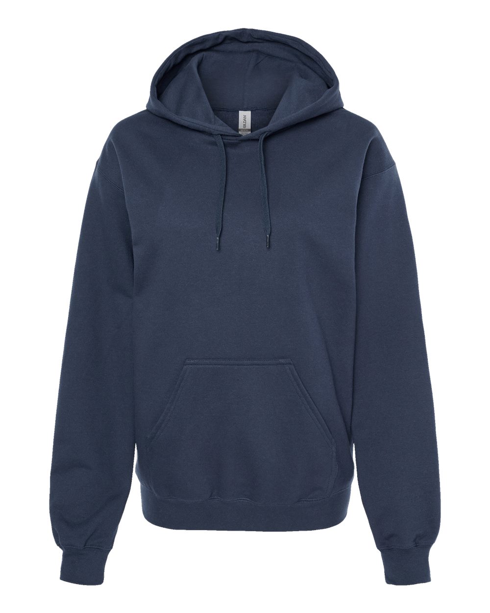 Gildan SF500 Unisex Softstyle® Midweight Hooded Sweatshirt - Blue Dusk - Front View