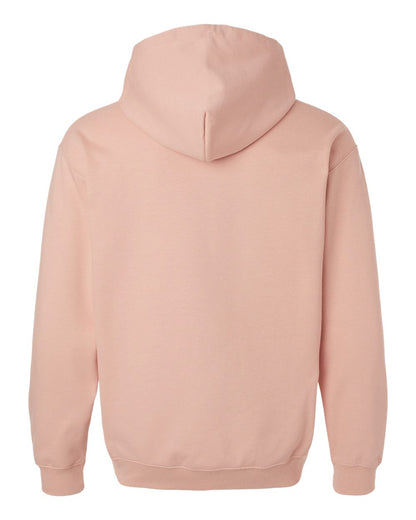 Gildan SF500 Unisex Softstyle® Midweight Hooded Sweatshirt - Dusty Rose - Back View