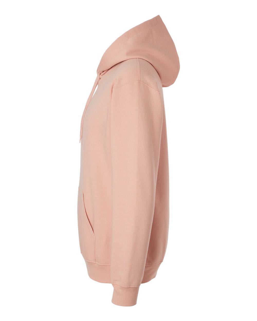 Gildan SF500 Unisex Softstyle® Midweight Hooded Sweatshirt - Dusty Rose - Direct Side