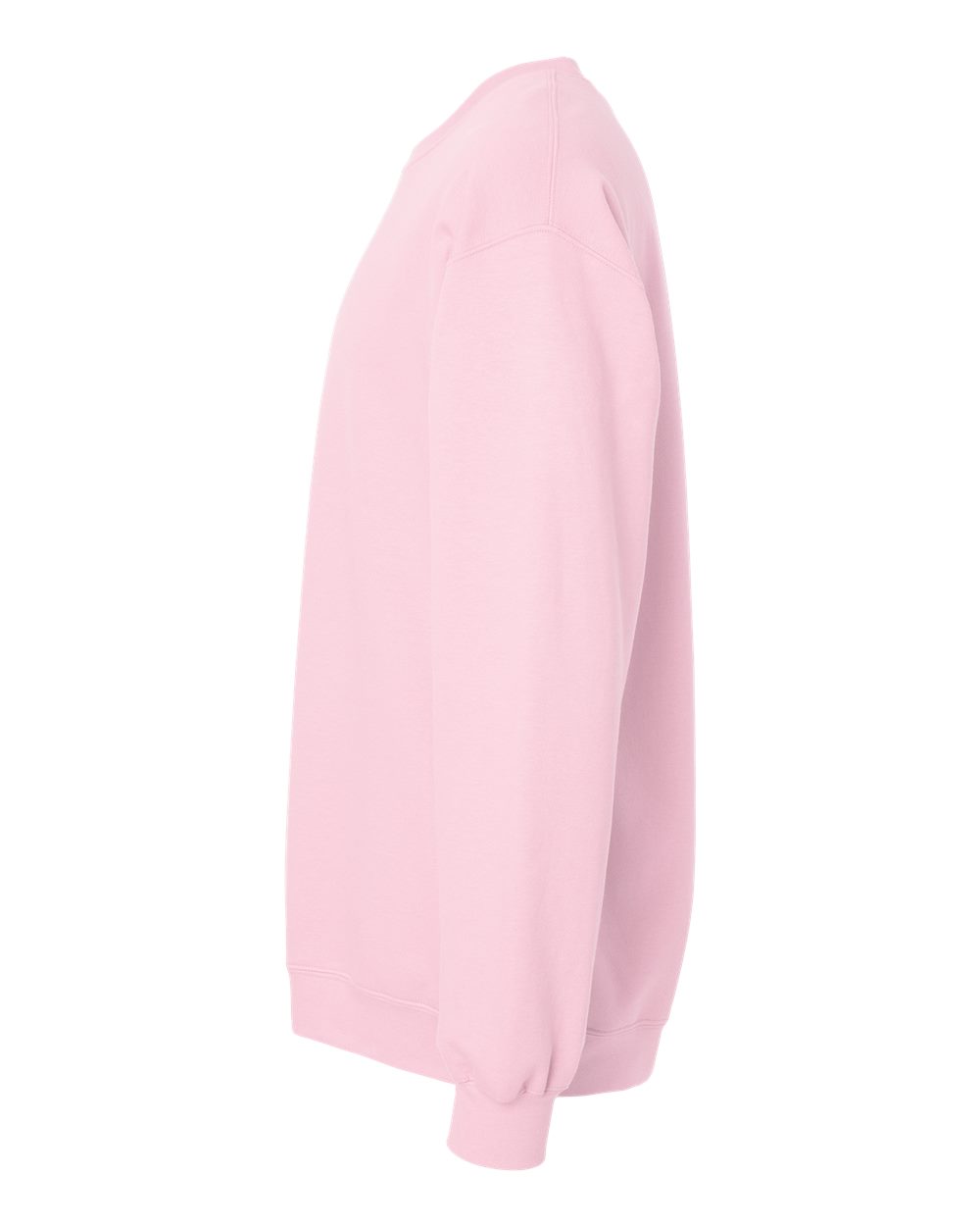 Gildan SF000 Unisex Softstyle® Midweight Crewneck Sweatshirt - Light Pink - Direct Side