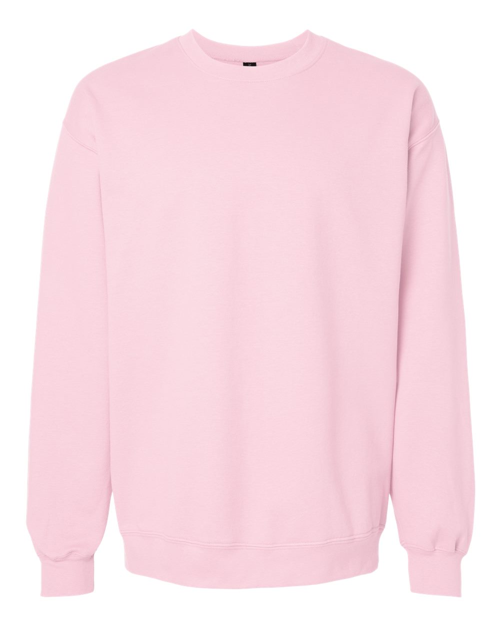 Gildan SF000 Unisex Softstyle® Midweight Crewneck Sweatshirt - Light Pink - Front View
