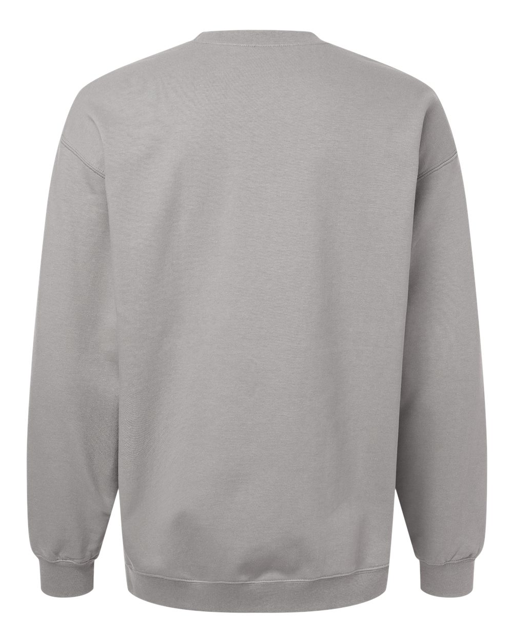 Gildan SF000 Unisex Softstyle® Midweight Crewneck Sweatshirt - Cement - Back View
