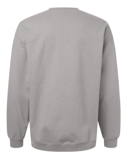 Gildan SF000 Unisex Softstyle® Midweight Crewneck Sweatshirt - Cement - Back View