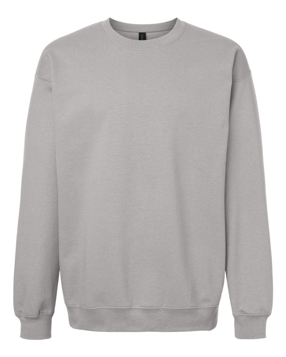 Gildan SF000 Unisex Softstyle® Midweight Crewneck Sweatshirt - Cement - Front View