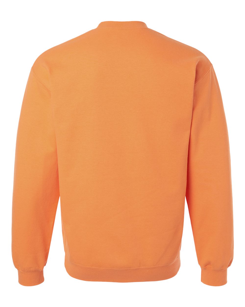 Gildan SF000 Unisex Softstyle® Midweight Crewneck Sweatshirt - Tangerine - Back View