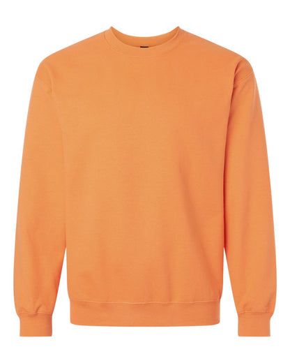 Gildan SF000 Unisex Softstyle® Midweight Crewneck Sweatshirt - Tangerine - Front View