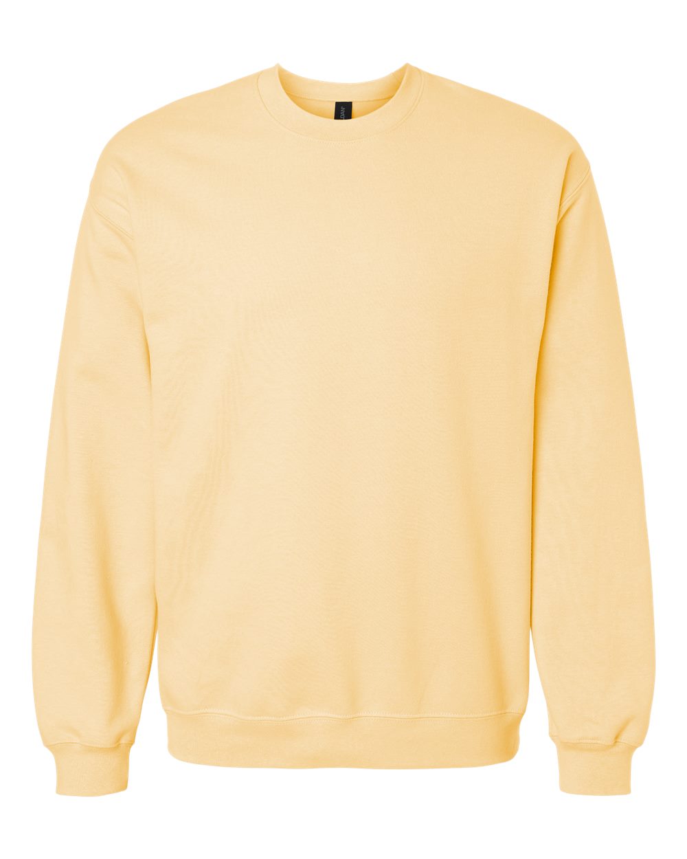 Gildan SF000 Unisex Softstyle® Midweight Crewneck Sweatshirt - Yellow Haze - Front View