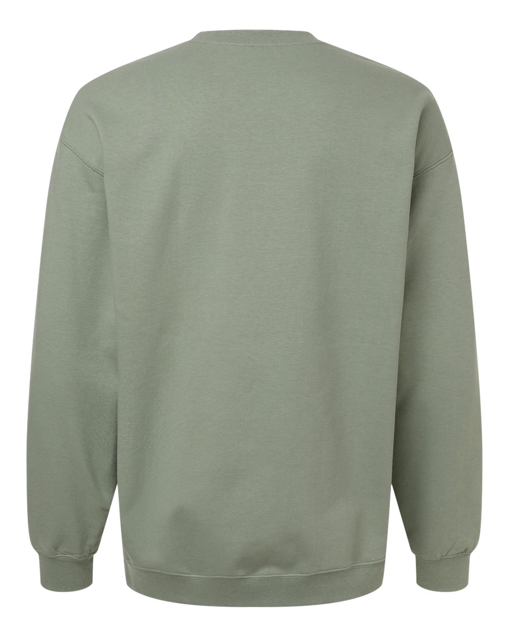 Gildan SF000 Unisex Softstyle® Midweight Crewneck Sweatshirt - Sage - Back View