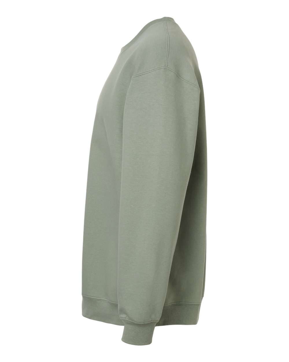 Gildan SF000 Unisex Softstyle® Midweight Crewneck Sweatshirt - Sage - Direct Side
