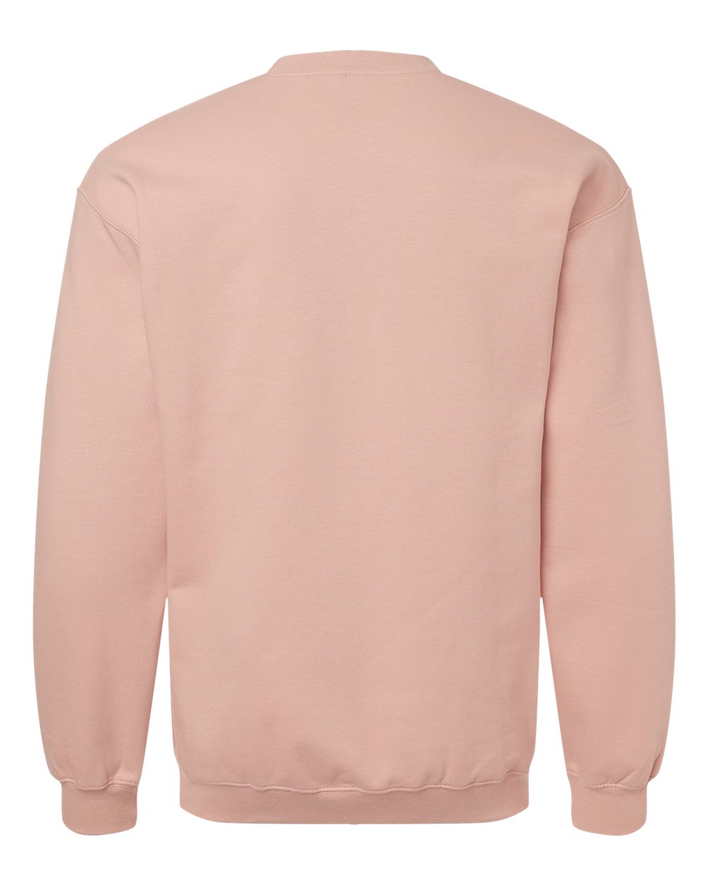 Gildan SF000 Unisex Softstyle® Midweight Crewneck Sweatshirt - Dusty Rose - Back View