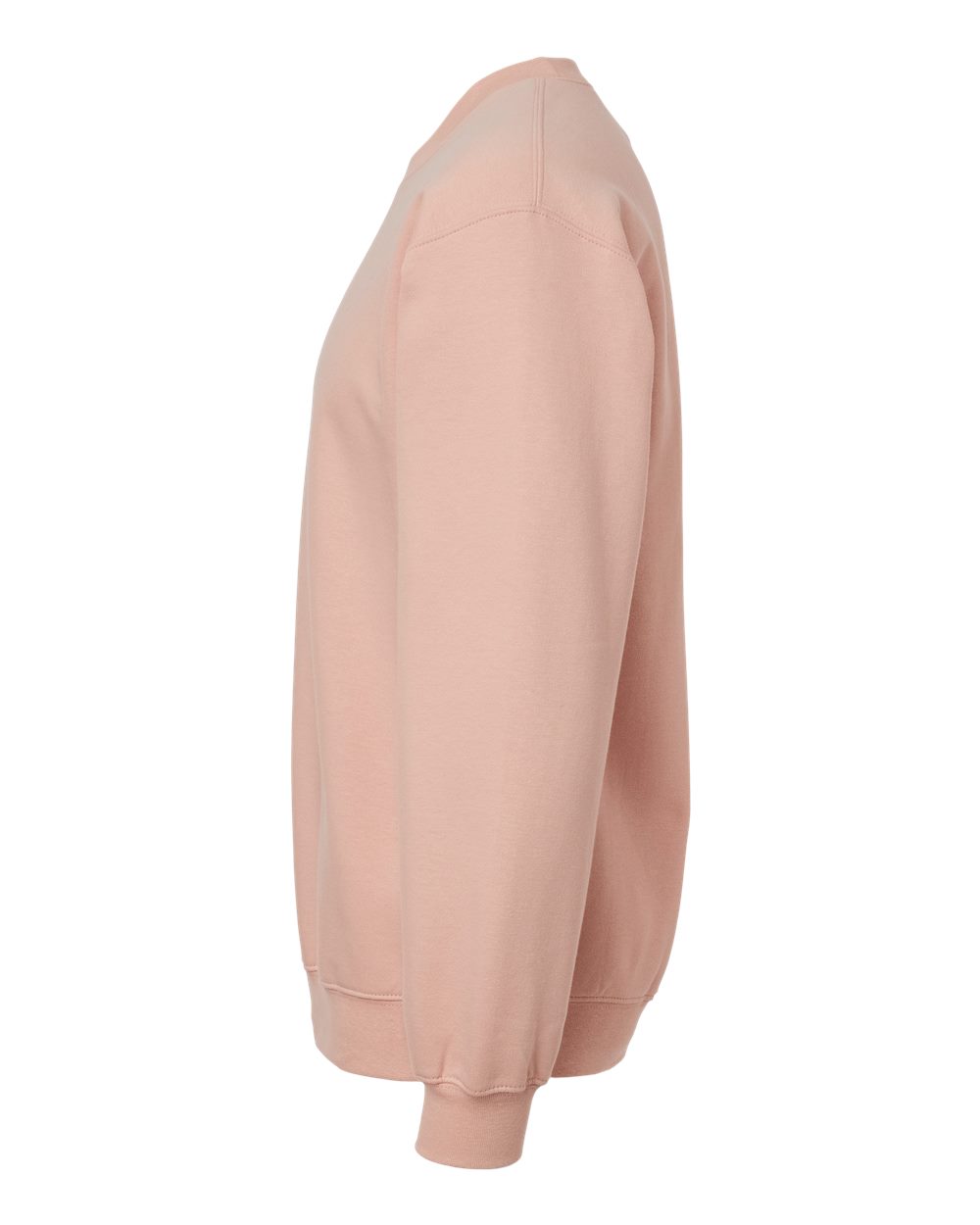 Gildan SF000 Unisex Softstyle® Midweight Crewneck Sweatshirt - Dusty Rose - Direct Side