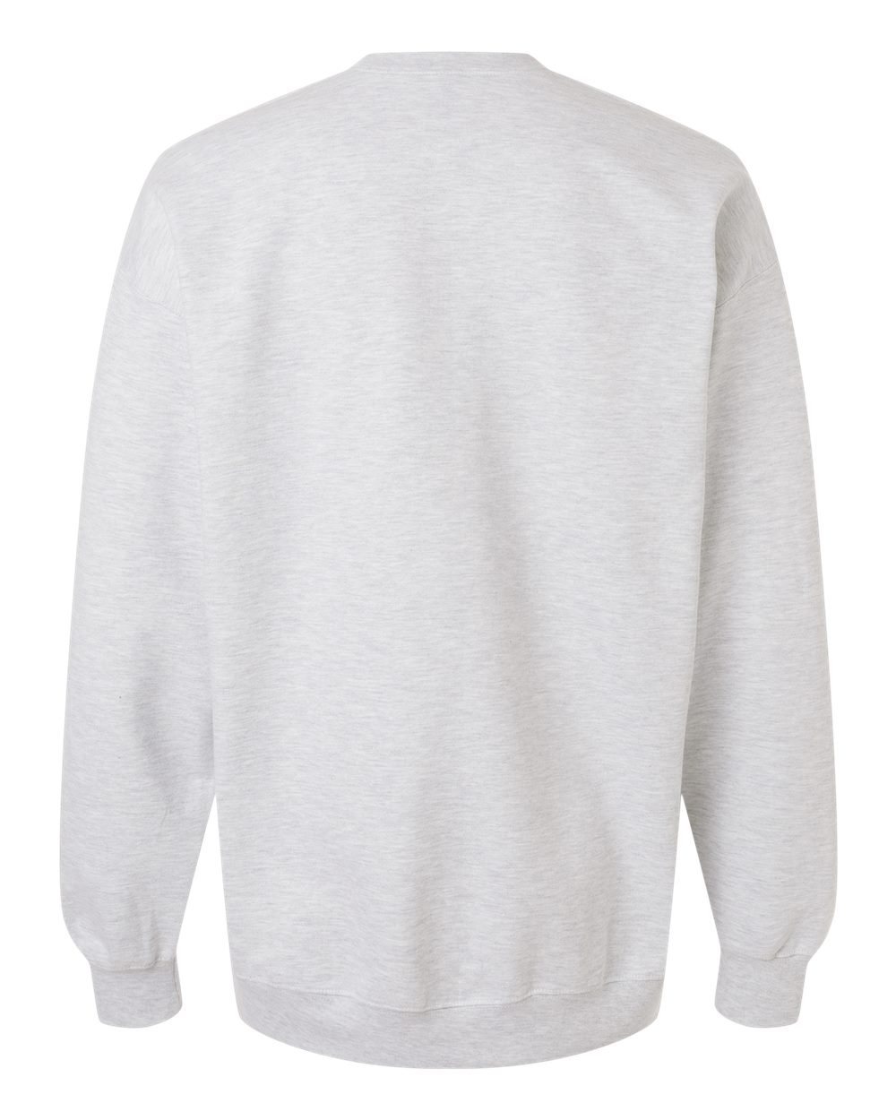Gildan SF000 Unisex Softstyle® Midweight Crewneck Sweatshirt - Ash - Back View