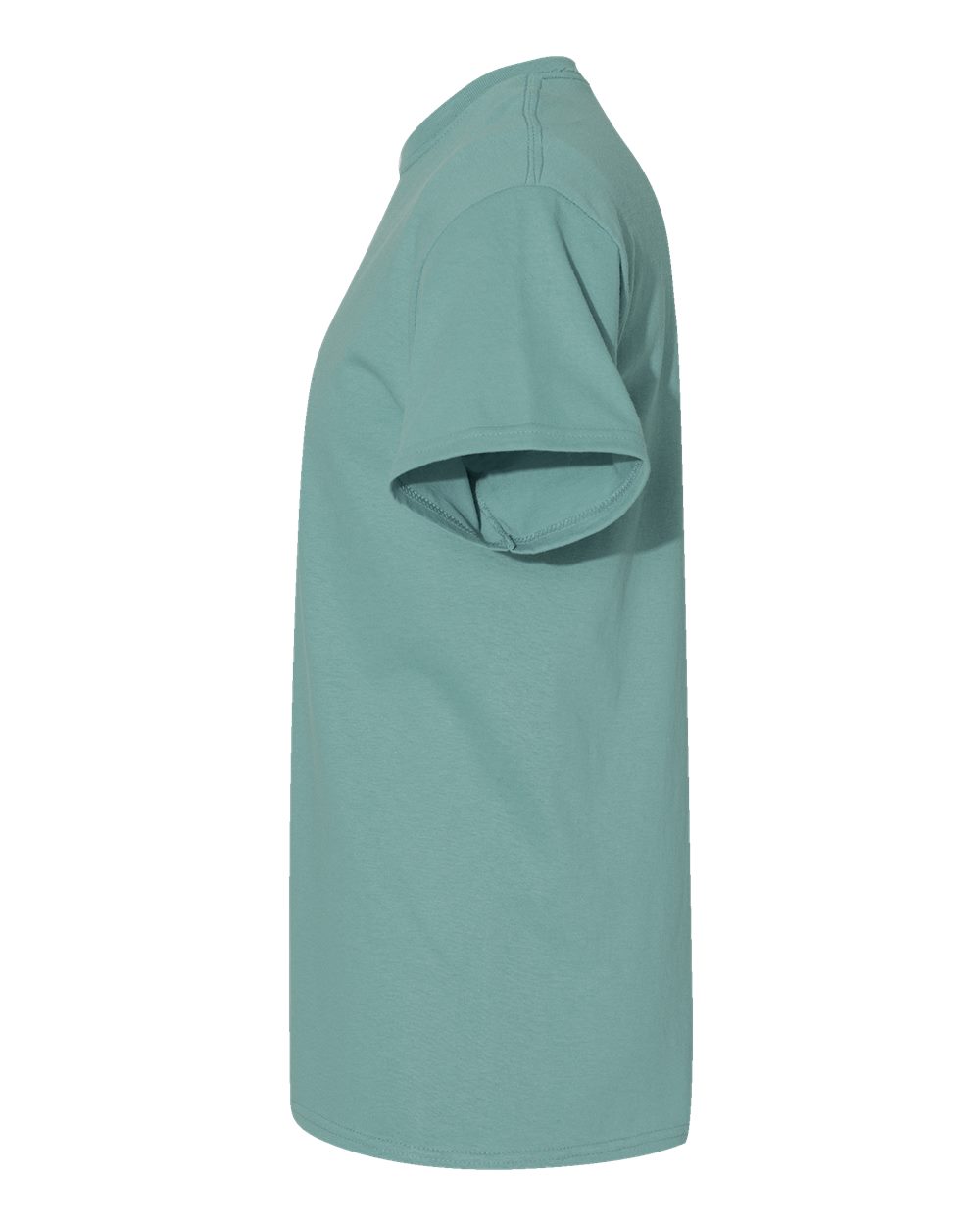 Gildan 5000 Unisex Heavy Cotton™ T-Shirt - Aquatic - Direct Side