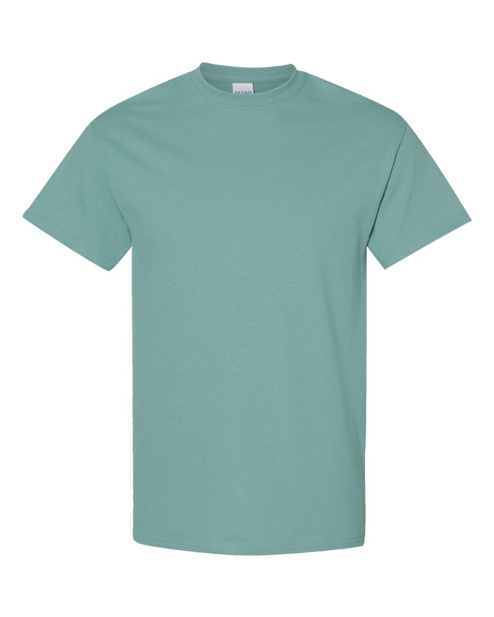 Gildan 5000 Unisex Heavy Cotton™ T-Shirt - Aquatic - Front View