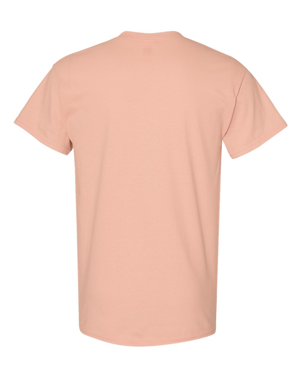 Gildan 5000 Unisex Heavy Cotton™ T-Shirt - Dusty Rose - Back View