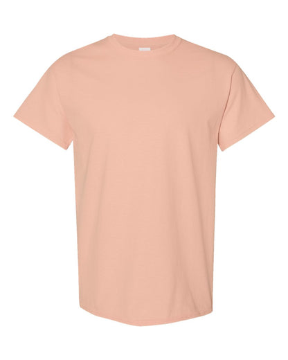 Gildan 5000 Unisex Heavy Cotton™ T-Shirt - Dusty Rose - Front View