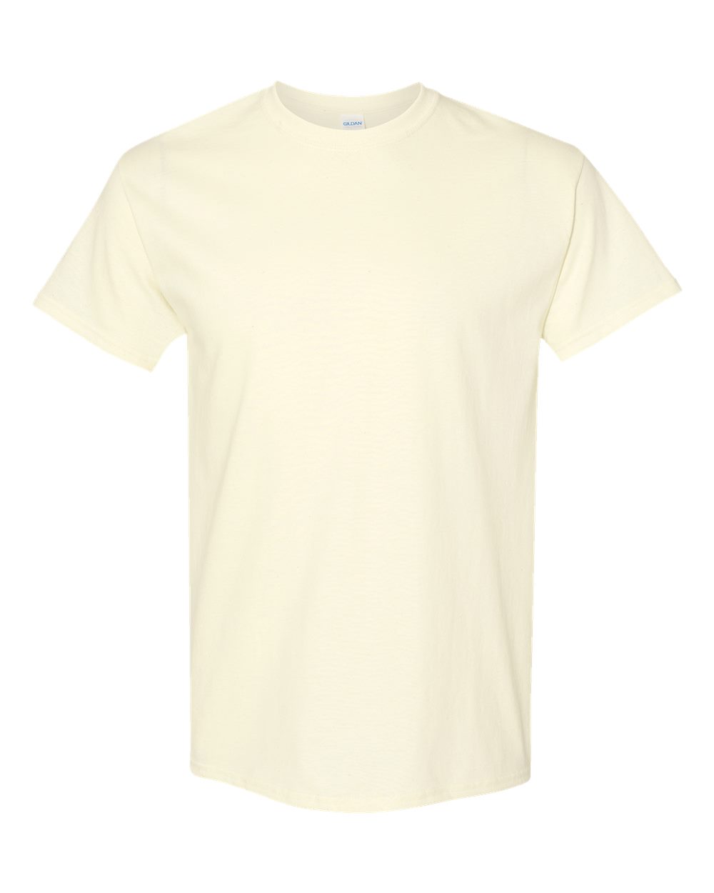 Gildan 5000 Unisex Heavy Cotton™ T-Shirt - Off White - Front View