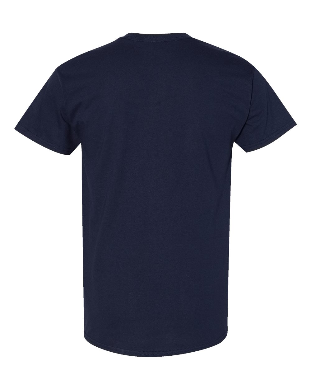 Gildan 5000 Unisex Heavy Cotton™ T-Shirt - Blue Dusk - Back View