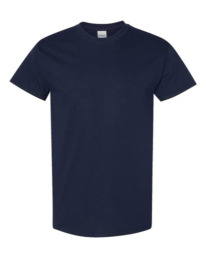 Gildan 5000 Unisex Heavy Cotton™ T-Shirt - Blue Dusk - Front View