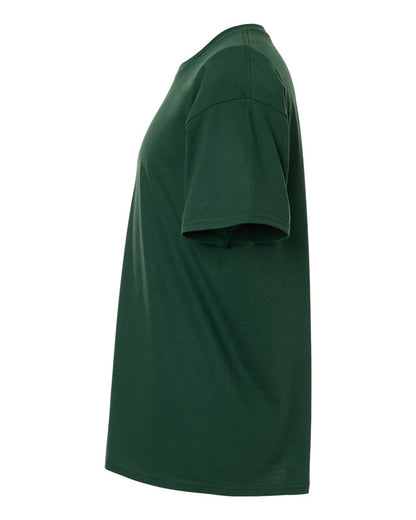 Gildan 5000 Unisex Heavy Cotton™ T-Shirt - Fan Dark Green - Direct Side