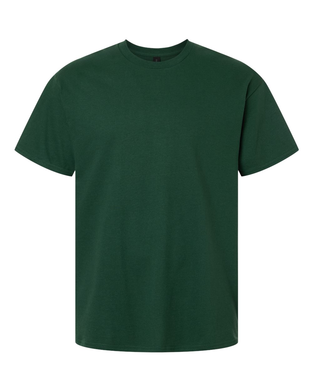 Gildan 5000 Unisex Heavy Cotton™ T-Shirt - Fan Dark Green - Front View