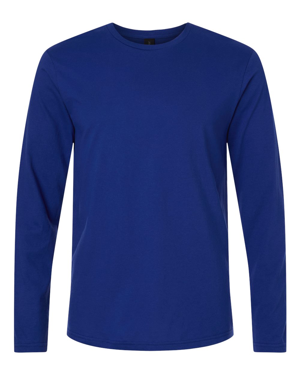 Gildan 64400 Unisex Softstyle® Long Sleeve T-Shirt - Fan Deep Royal - Front View