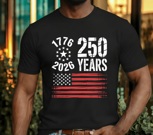 USA 250 Years Eagle – Patriotic DTF Transfer