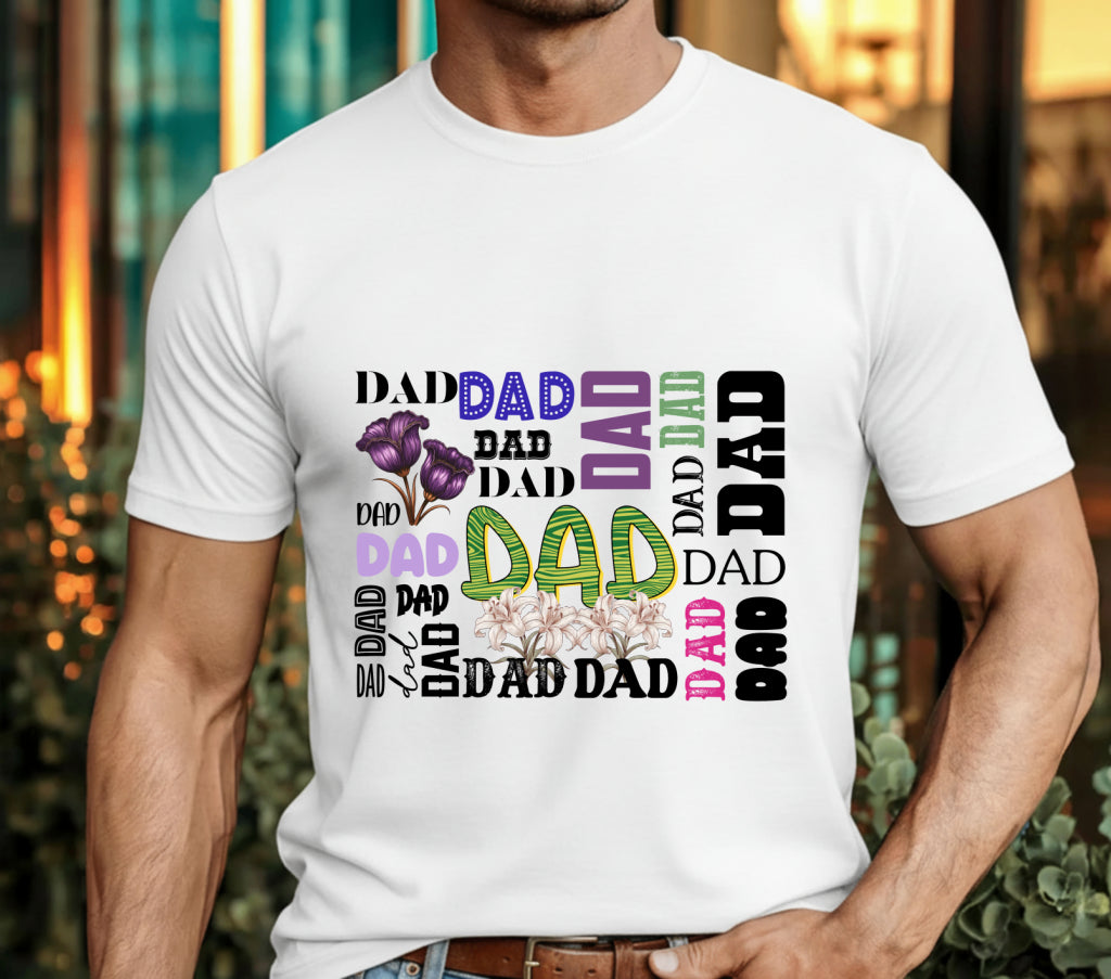 "I may not be perfect but my kids think I am" Dad Quote – Fatherhood DTF Transfer
