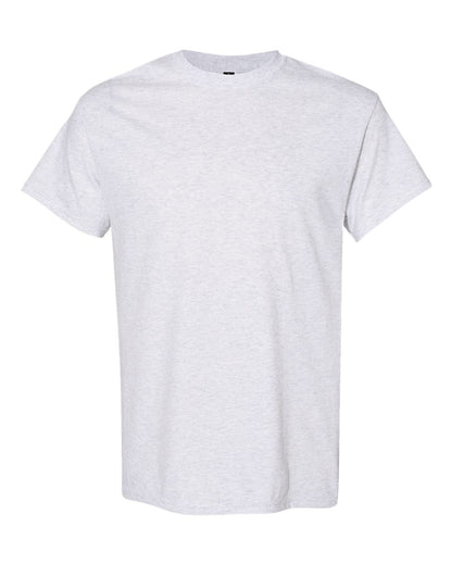 Gildan 5000 Unisex Heavy Cotton™ T-Shirt - Ash - Front View