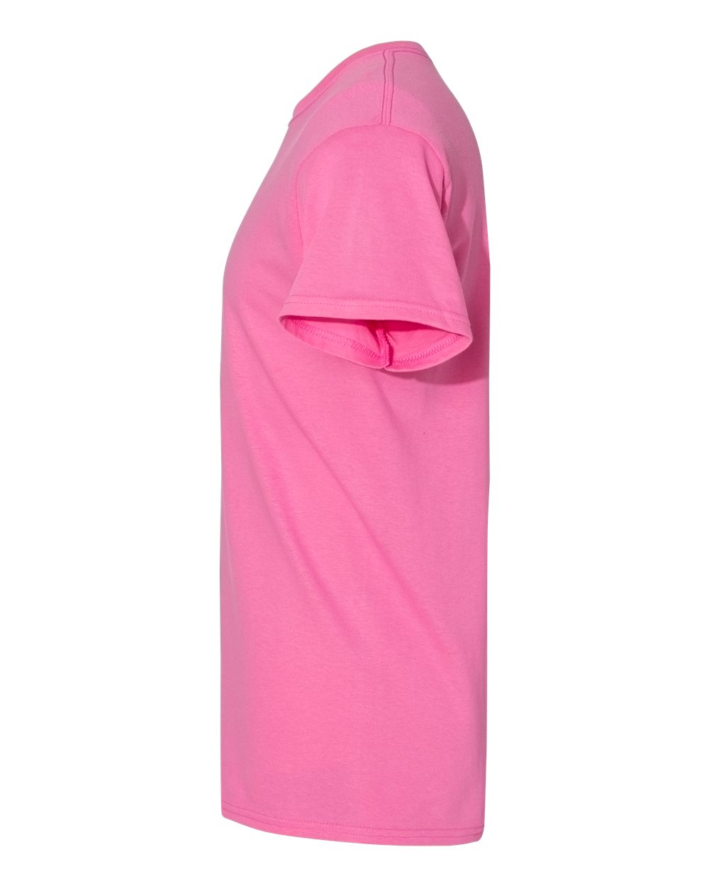 Gildan 5000 Unisex Heavy Cotton™ T-Shirt - Azalea - Direct Side