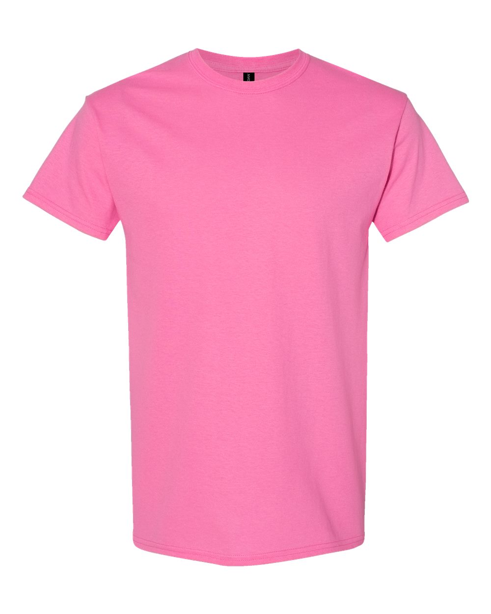 Gildan 5000 Unisex Heavy Cotton™ T-Shirt - Azalea - Front View