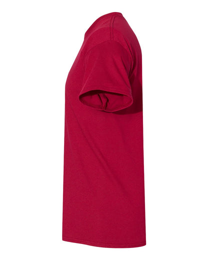 Gildan 5000 Unisex Heavy Cotton™ T-Shirt - Cardinal - Direct Side