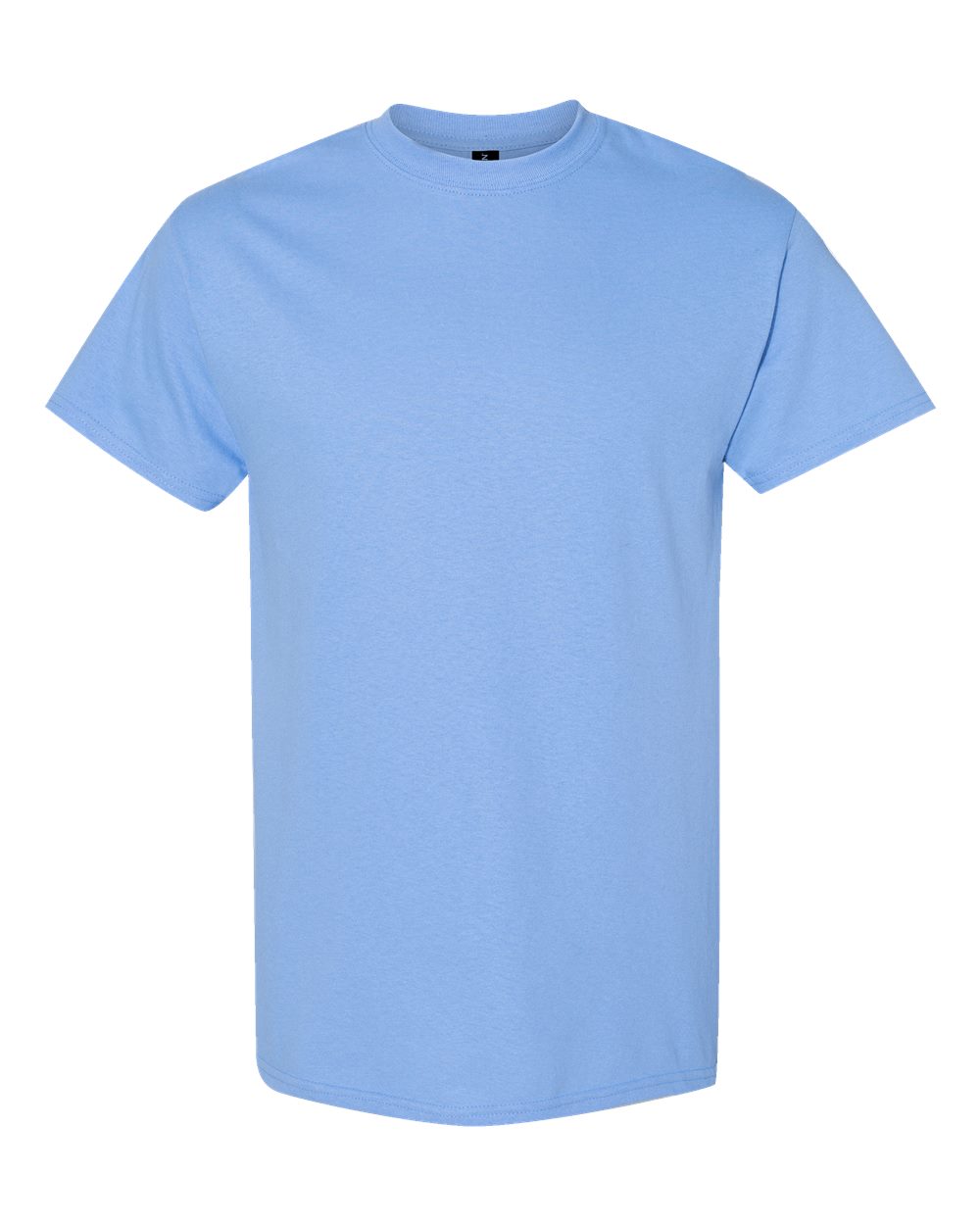 Gildan 5000 Unisex Heavy Cotton™ T-Shirt - Carolina Blue - Front View