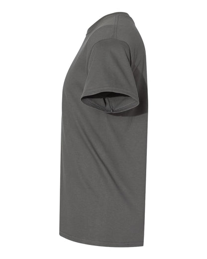 Gildan 5000 Unisex Heavy Cotton™ T-Shirt - Charcoal - Direct Side