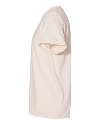 Gildan 5000 Unisex Heavy Cotton™ T-Shirt - Natural - Direct Side