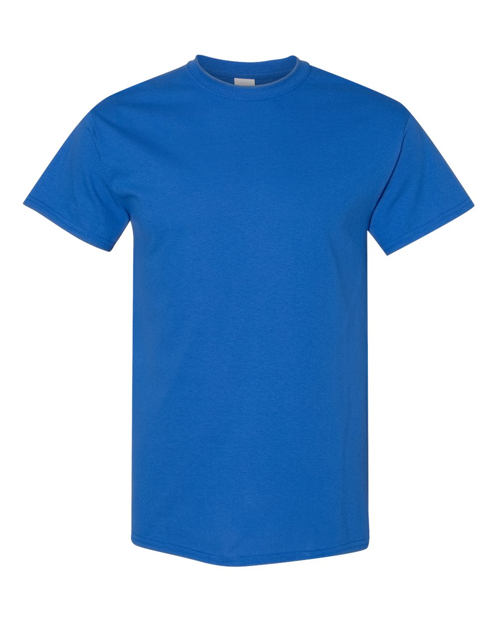 Gildan 5000 Unisex Heavy Cotton™ T-Shirt - Royal - Front View
