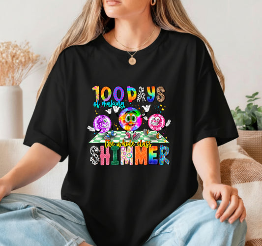 100 Days of Making the Whole Class Shimmer – 100 Days of School DTF Transfer