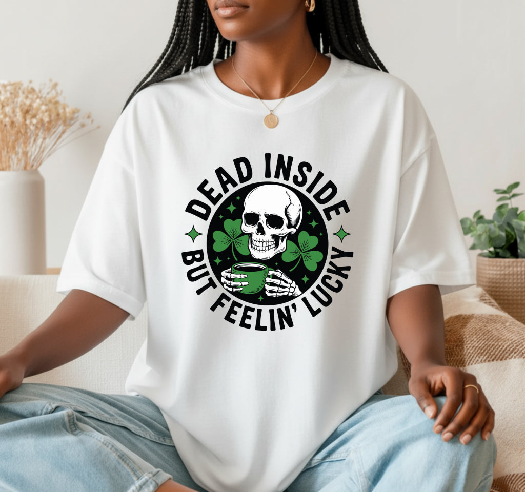 LUCKY CHARM St. Patrick's Day Shamrock – DTF Transfer