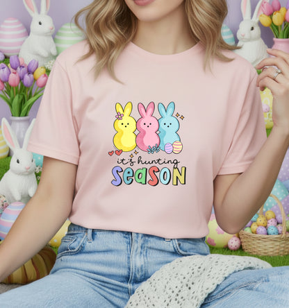 Cute Bunny with Carrot – Easter DTF Transfer