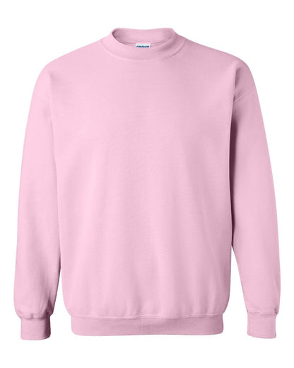 Gildan 18000 Unisex Heavy Blend™ Crewneck Sweatshirt - Light Pink - Front View