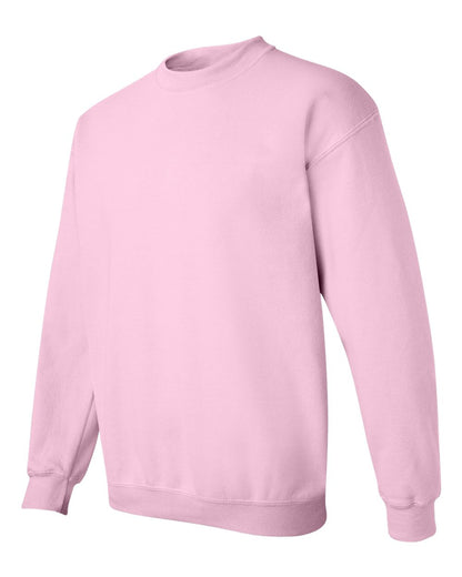 Gildan 18000 Unisex Heavy Blend™ Crewneck Sweatshirt - Light Pink - Side View