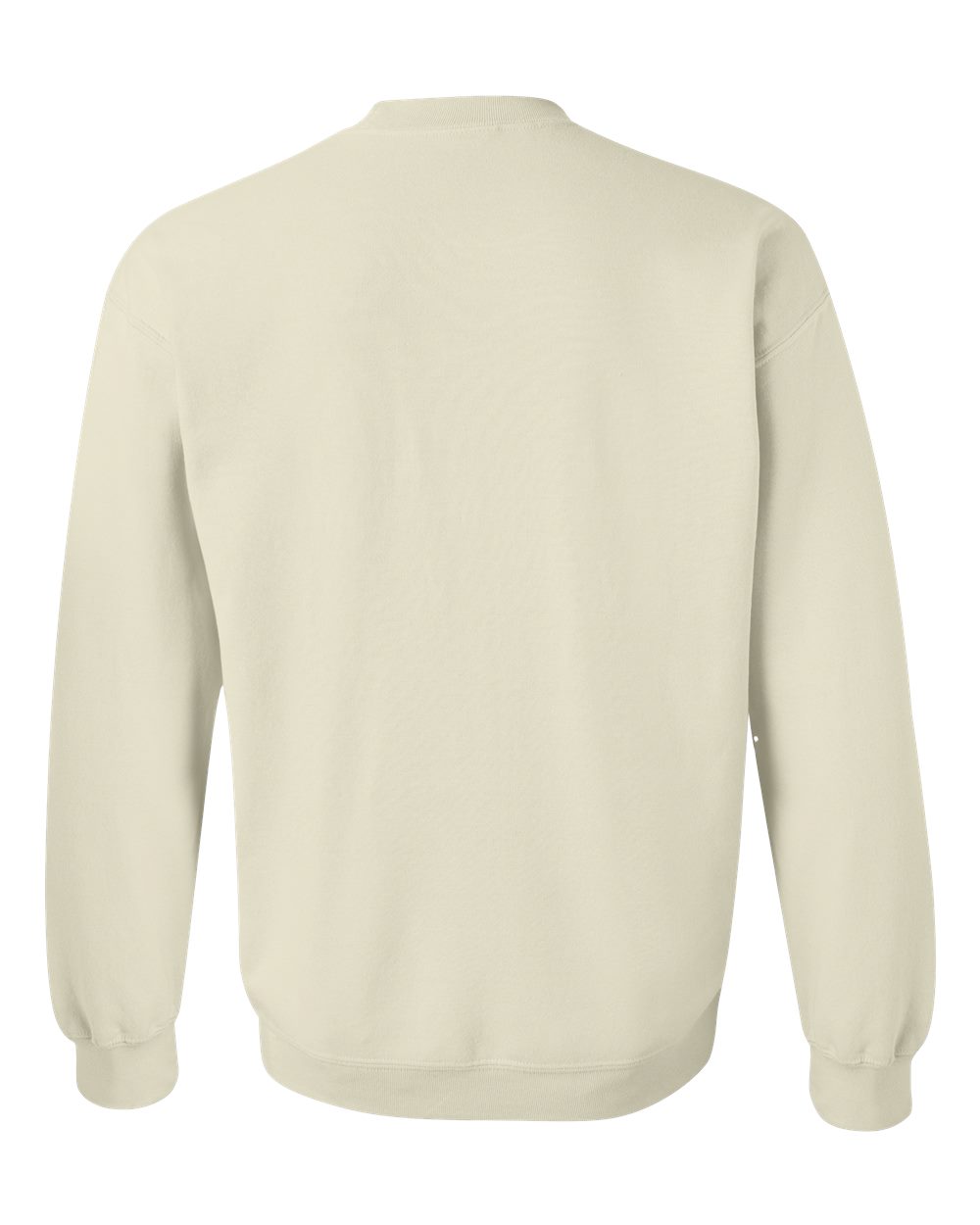 Gildan 18000 Unisex Heavy Blend™ Crewneck Sweatshirt - Sand - Back View