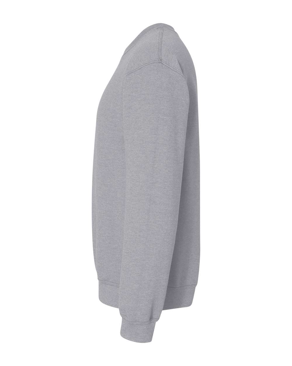 Gildan 18000 Unisex Heavy Blend™ Crewneck Sweatshirt - Sport Grey - Direct Side