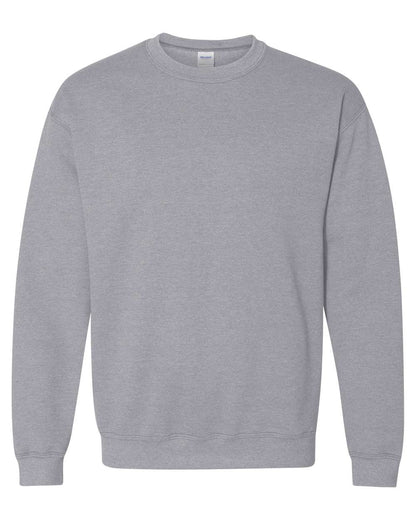 Gildan 18000 Unisex Heavy Blend™ Crewneck Sweatshirt - Sport Grey - Front View